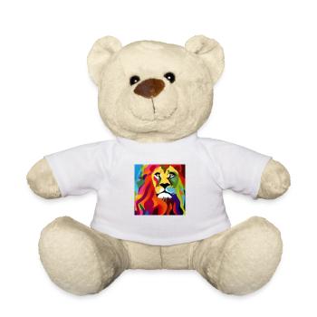 Tiger Gemälde - Teddy - Weiß - Vorne