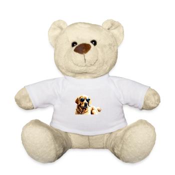 Puppy Golden Retriever Dogs Dog Owners - Teddy Bear - white - Front