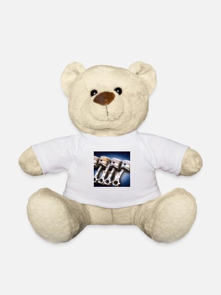Kolben Autoteile Motorsport - Teddy - Weiß