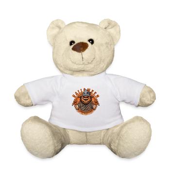 Halloween - Teddy - Weiß - Vorne