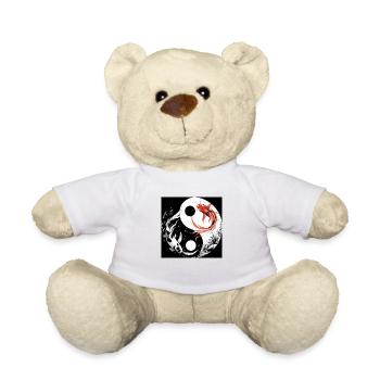 Le Yin et le Yang - Nounours - blanc - Devant