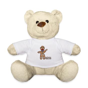 leckeres Plätzchen - Teddy - Weiß - Vorne