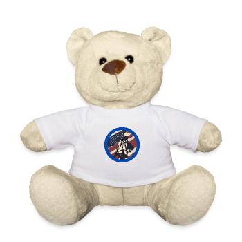 Vétérans,ancien combattant,armistice,us army,navy - Nounours - blanc - Devant