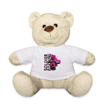 Soldier Fortune Military Army War Cool Navy Combat - Teddy - Weiß - Vorne