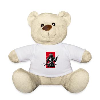 Samouraï - Nounours - blanc - Devant