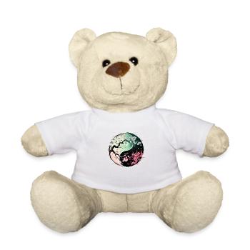 Sakura Yin Yang - Nounours - blanc - Devant