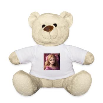 princesse blonde - Nounours - blanc - Devant