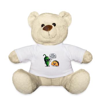 Jalapeño taco - Teddy Bear - white - Front