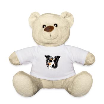 Australian Shepherd Dogs Dog Owner Dog - Teddy Bear - white - Front