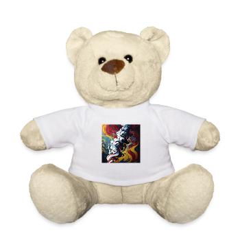 Aufsteigender Rauch (Artwork Collection) - Teddy - Weiß - Vorne