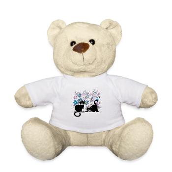 Katzen - Teddy - Weiß - Vorne