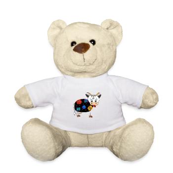 Kuh - Teddy - Weiß - Vorne
