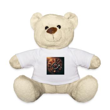 Weihnachtliche Leckereien - Weihnachtsgeschenkidee - Teddy - Weiß - Vorne