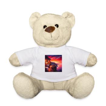 A café at the edge of the world - Teddy Bear - white - Front