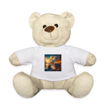A café at the edge of the world - Teddy Bear - white - Front