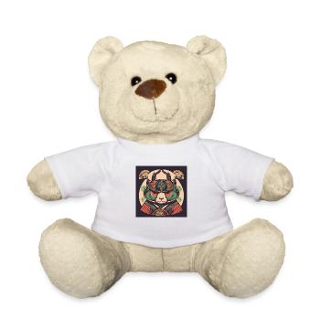 Chèvre Samouraï - Nounours - blanc - Devant