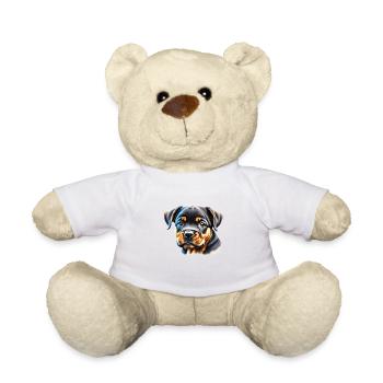 Rottweiler Chien Rottweiler Chiot Chiens Chien Chiot - Nounours - blanc - Devant