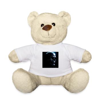 Cyber Skull - Teddy Bear - white - Front