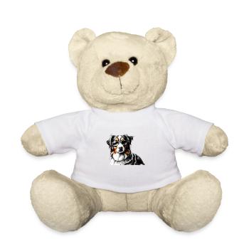Australian Shepherd Dogs Dog Puppy Dog - Teddy Bear - white - Front