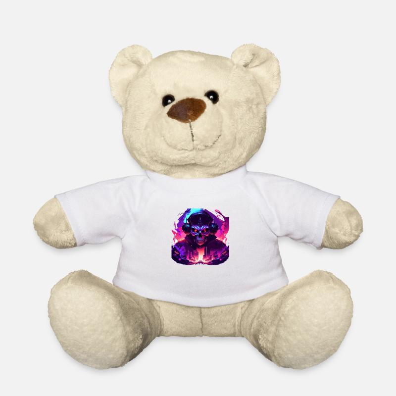 Mort numérique - Nounours - blanc