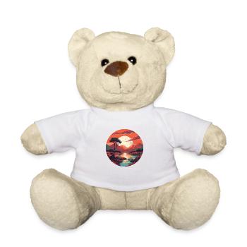 Arbre solitaire - Nounours - blanc - Devant