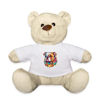 Bouledogue anglais - Nounours - blanc - Devant