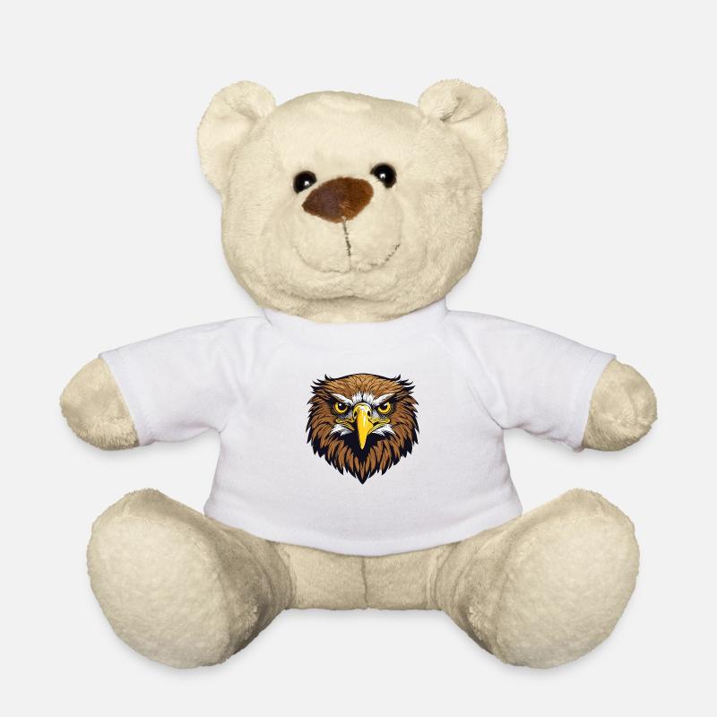 Aigle royal - Nounours - blanc
