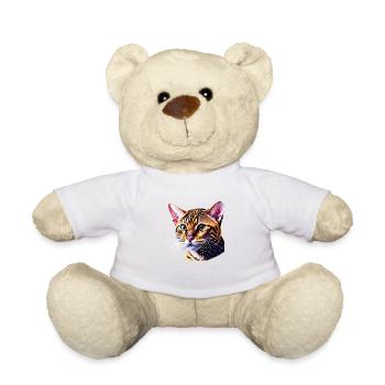 Chat, Animal de compagnie, Chat domestique, Chaton, Propriétaire de chat - Nounours - blanc - Devant