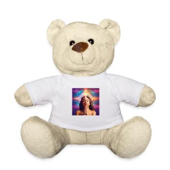 Space Spirituality Esotericism - Teddy Bear - white - Front