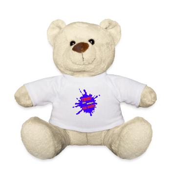 Farbige Courage: Andersartigkeit wagen 3 - Teddy - Weiß - Vorne