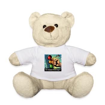 Ende der Ampel - Teddy - Weiß - Vorne