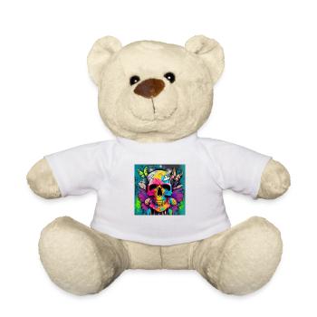 Schädel - Teddy - Weiß - Vorne