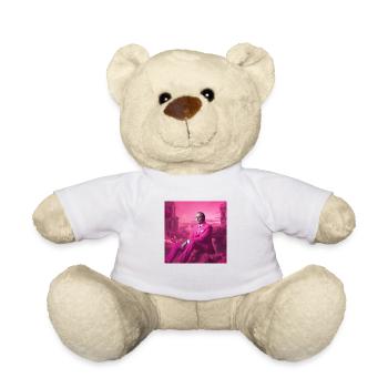 italian vaporwave 3 - Teddy Bear - white - Front