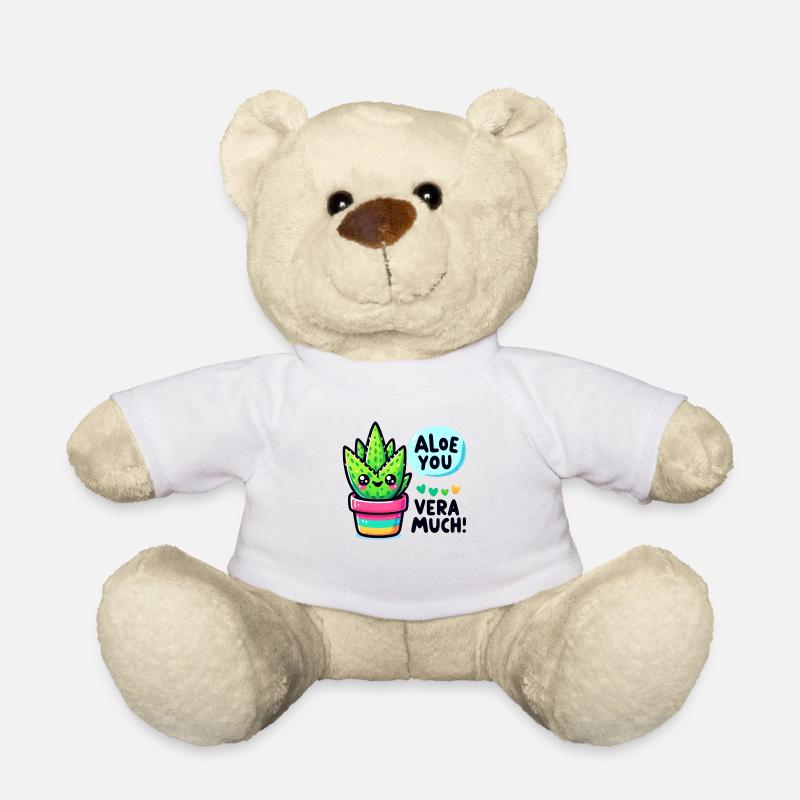 Aloe you vera much - Teddy Bear - white