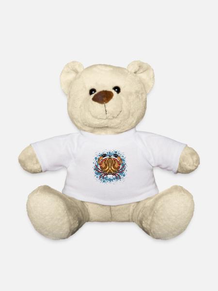 Krebs - Teddy - Weiß