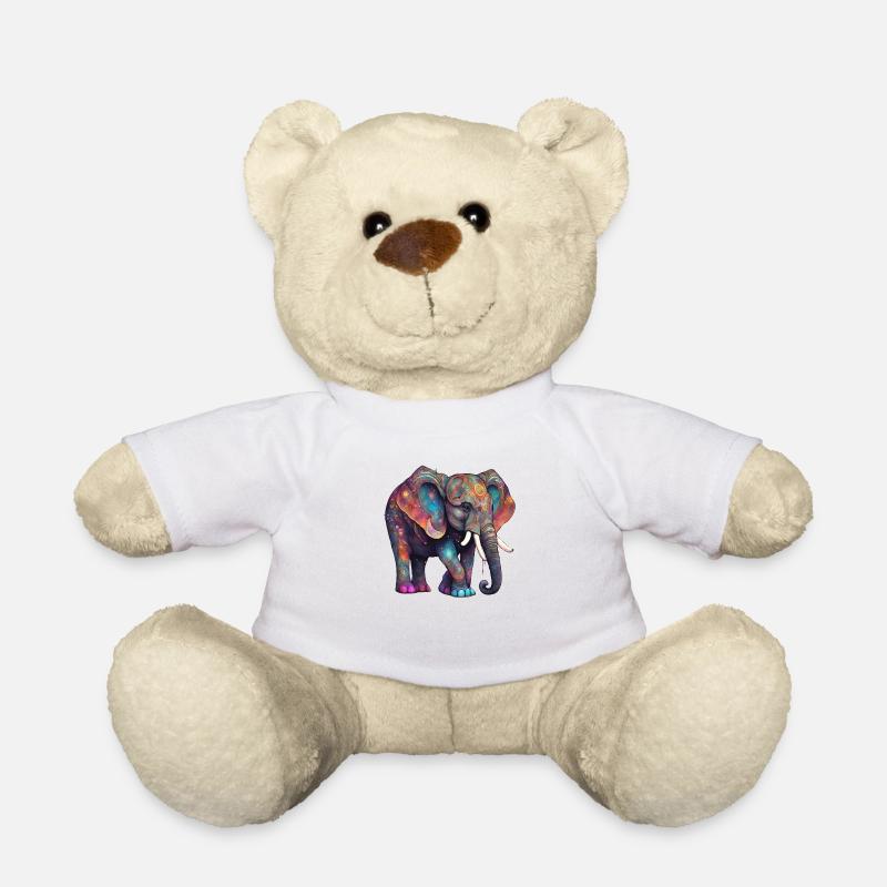 magic elephant - Teddy - Weiß