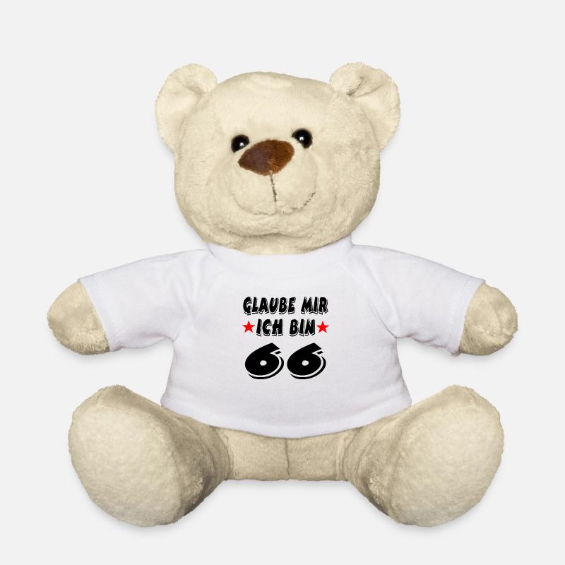 Geburtstag - Teddy - Weiß