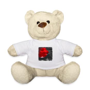Bollenhut Rouge et Noir - ART - Nounours - blanc - Devant