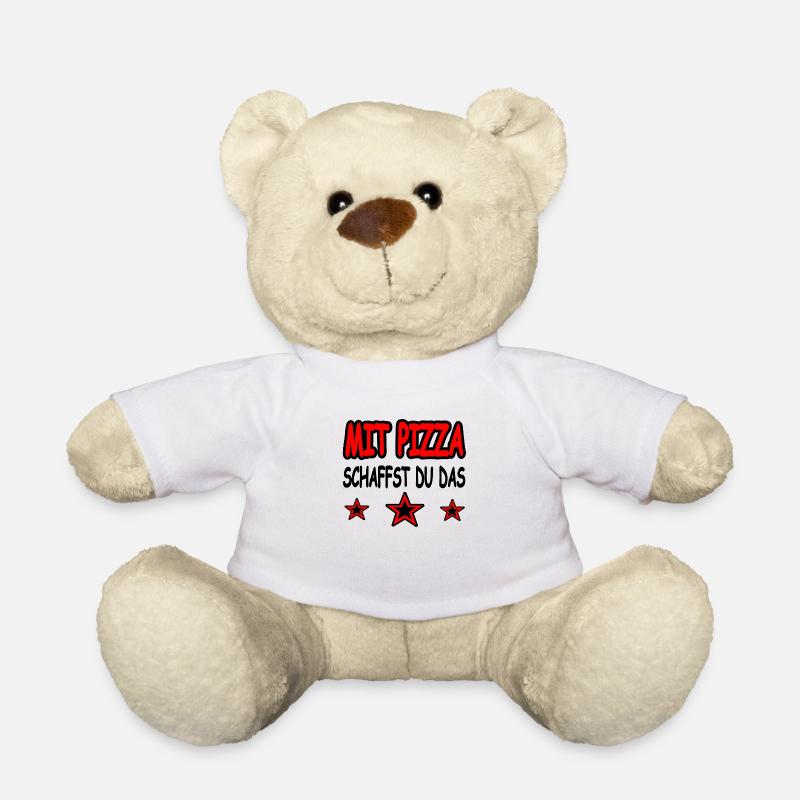 Pizza - Teddy - Weiß