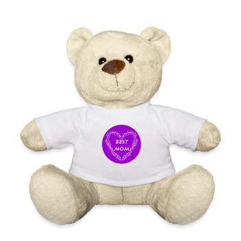 Beste Mama - Teddy - Weiß - Vorne