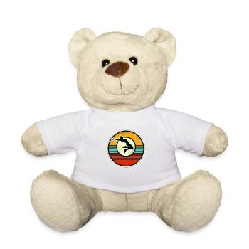 Long Jump - Teddy Bear - white - Front