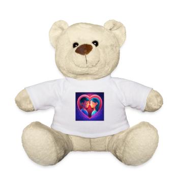 Love - Teddy Bear - white - Front