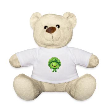 Brocoli sucré pour bébés et enfants - Nounours - blanc - Devant
