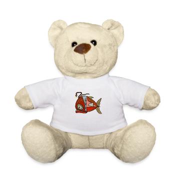 Anglerfisch - Teddy - Weiß - Vorne