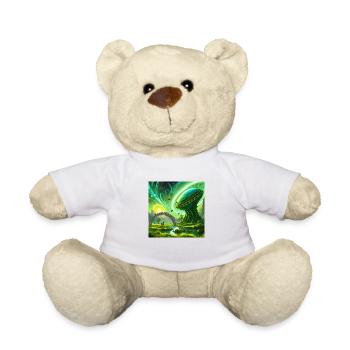 au dela des frontieres - Nounours - blanc - Devant