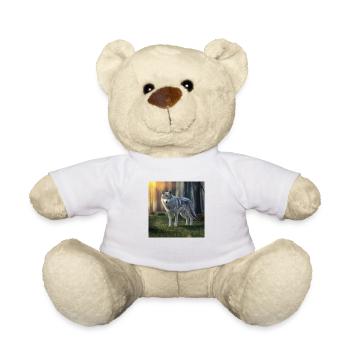 Wilder Wolf - Teddy - Weiß - Vorne
