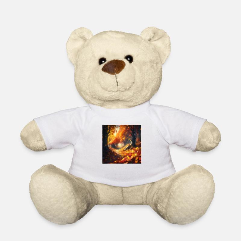 Herbstwelt - Teddy - Weiß