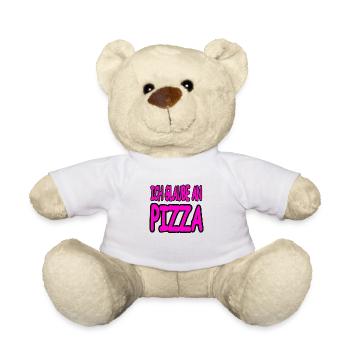 Pizza - Teddy - Weiß - Vorne