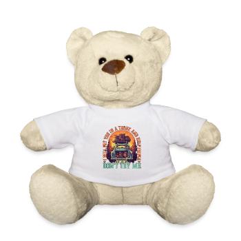 Je te mettrai dans un coffre 5 - Nounours - blanc - Devant