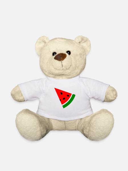 Wassermelone Melone - Teddy - Weiß